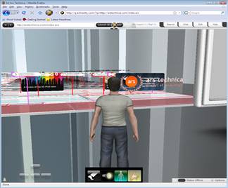 3D Internet Environment