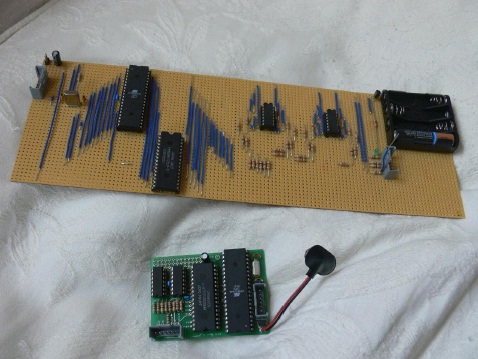 One of the earliest prototype of the Pi