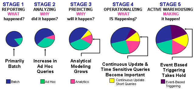 Data Warehouse Usage Evolution